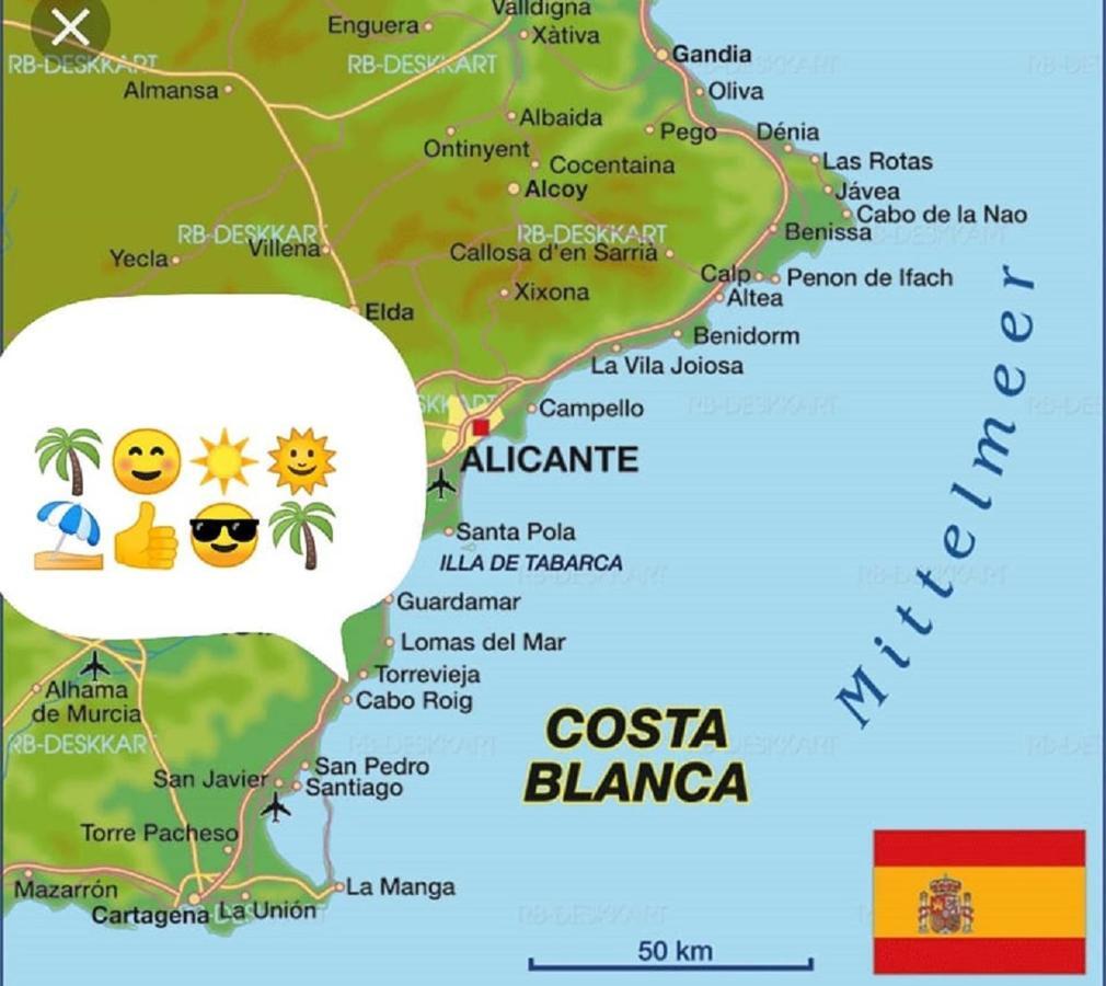 Los Almendricos Appartment - 3 Bedrooms Orihuela Costa Dehesa de Campoamor  Ngoại thất bức ảnh